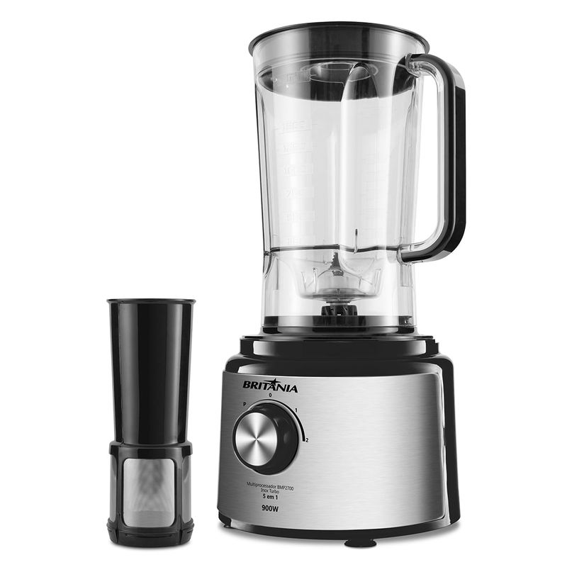 Multiprocessador-Britania-BMP2700P-5-em-1-Inox-Turbo-900W