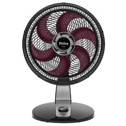 Ventilador Philco PVT400 Bordô 3 Velocidades Turbo 160W - Outlet