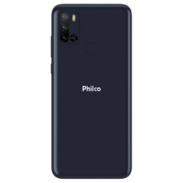 Smartphone Philco Hit P13 Dark Blue 6,5” 128GB + Fone Wireless TWS - Outlet