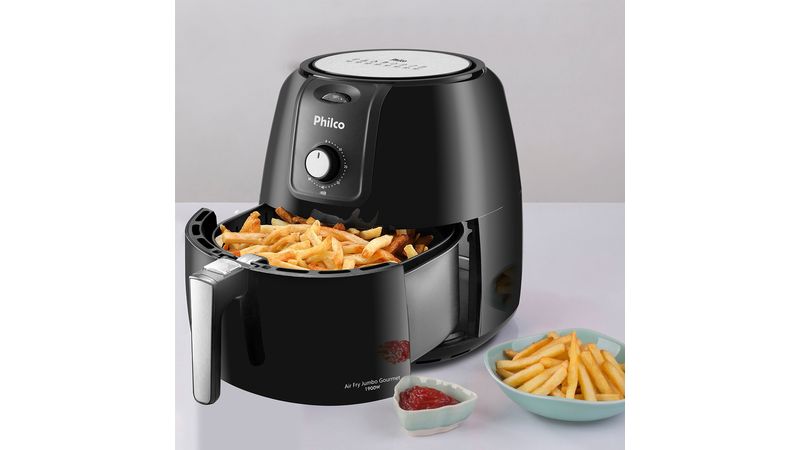 Fritadeira Air Fryer Philco Gourmet PFR13P 8,1 Litros - Eletroclub