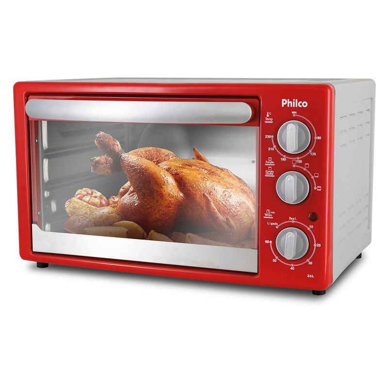 Forno-Eletrico-PFE36-Vermelho-Controle-Temp.-Philco-_2