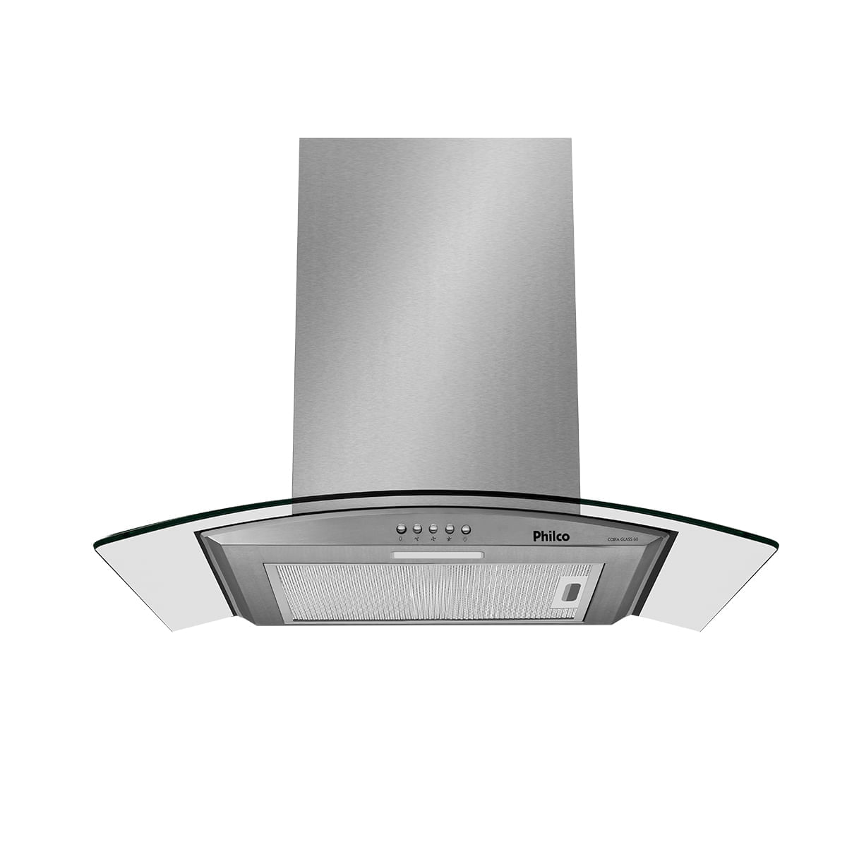 Menor preço em Coifa Philco PCO60G Glass Depurador & Exaustor 60cm Inox - Outlet