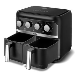 Fritadeira Air Fryer Dual Philco PFR3000PI Duplo Cesto 8L