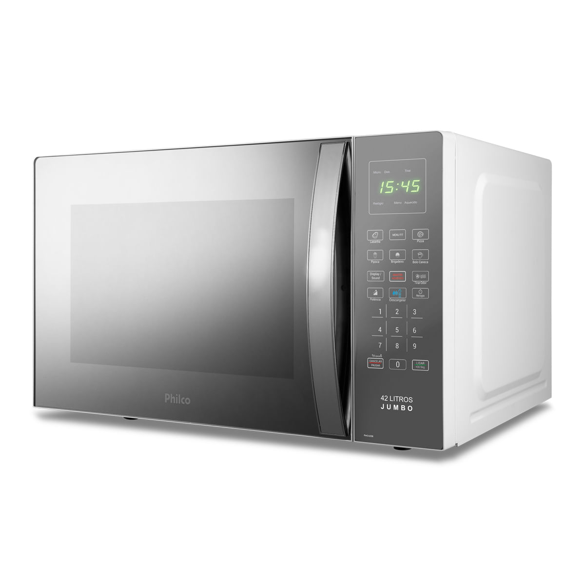 Microondas 42L Philco Jumbo Múltiplas Funções 1560W PMO42EB Loja