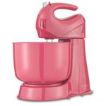 Batedeira-Britania-Perola-Maxx-2-Tigelas-Portatil-400W-Rosa