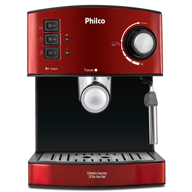 Cafeteira-Philco-PCF24-Expresso---Capsulas-Inox-Red