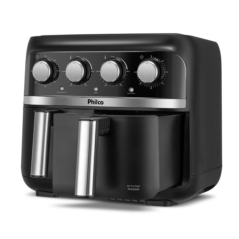 Fritadeira-Air-Fryer-Dual-Philco-PFR3000PI-