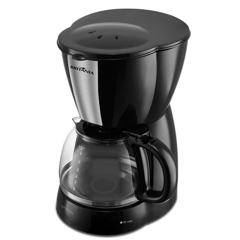 Cafeteira-CP30-Inox-30-Cafezinhos-Preta-Britania