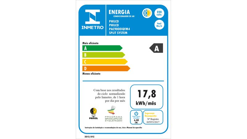 Ar Condicionado 9000Btus Inverter Quente e Frio 850W Função Turbo Filtro de  Ar Possui Controle Remoto Branco PAC9000IQFM4 - PHILCO - Loja Planeta  Digital