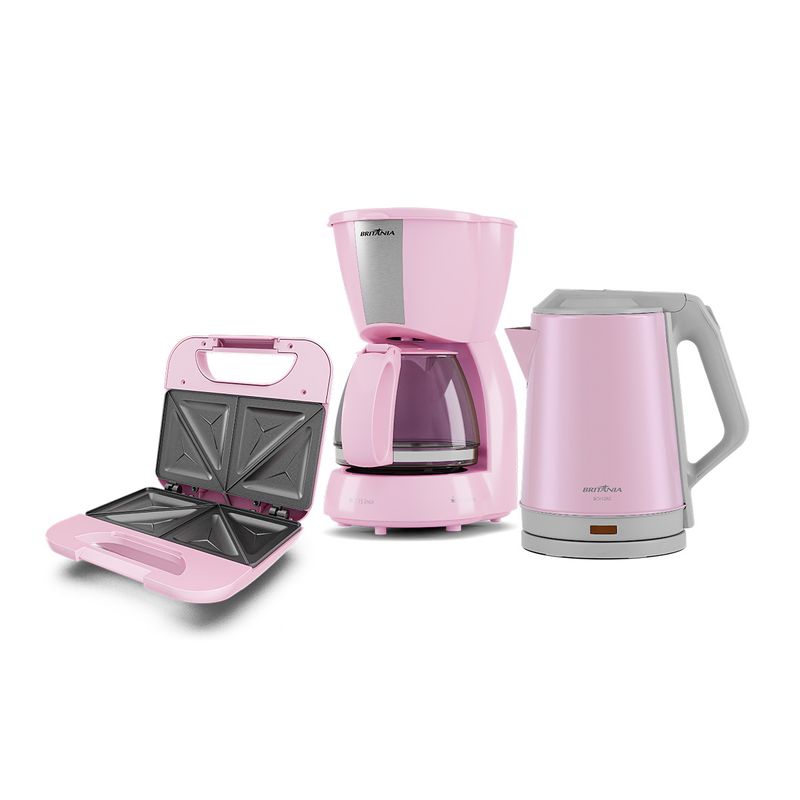 Kit-Cozinha-Britania-BKT89-Linha-Rosa-3-pecas