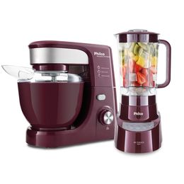 Kit Cozinha Philco Premium Wine Batedeira & Liquidificador