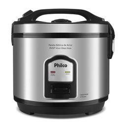 Panela de Arroz Elétrica Philco PH5P Inox 5 xícaras 400W