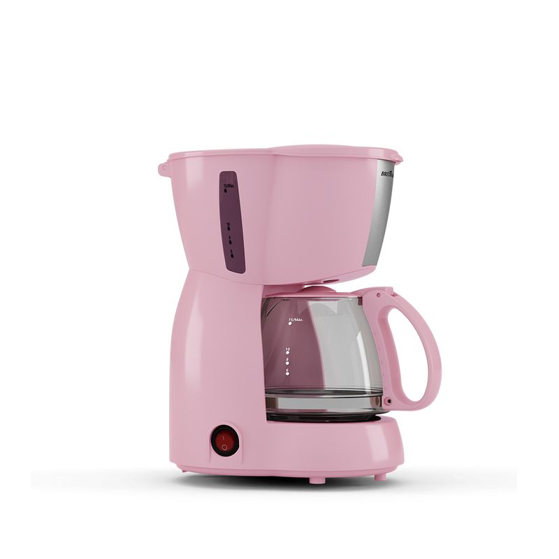 Cafeteira-Britania-BCF15-Inox-Rosa-15-Xicaras-550W---Outlet