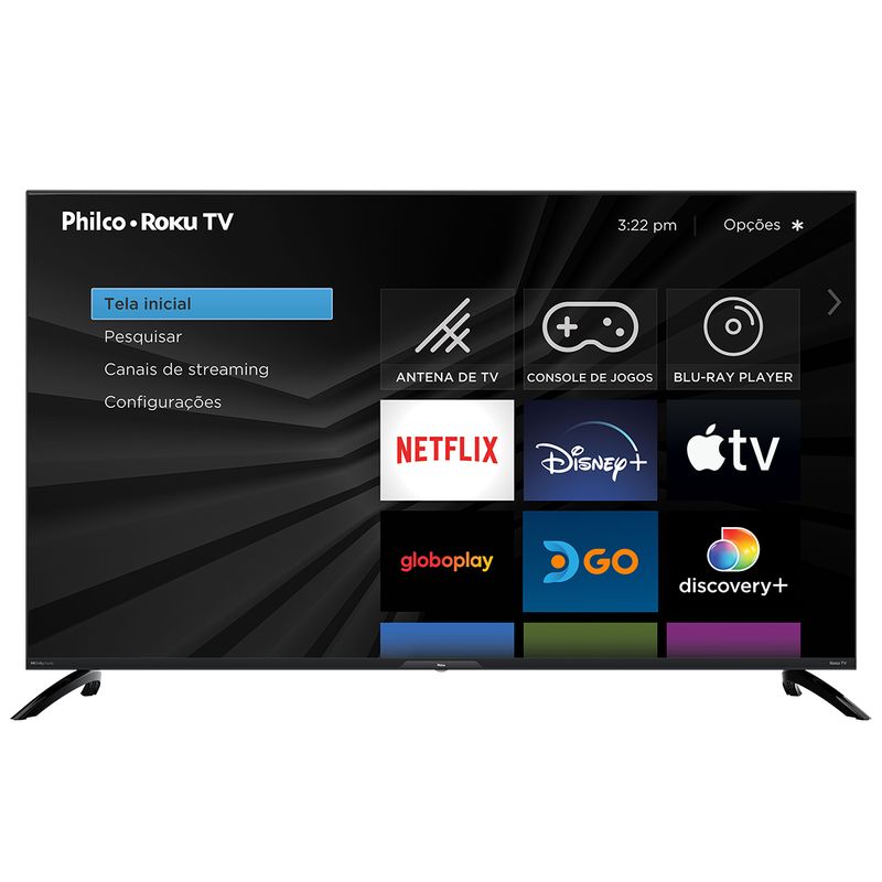 Smart-TV-50”-Philco-4K-PTV50G7ER2CPBL-Roku-Led-Dolby-Audio---Outlet