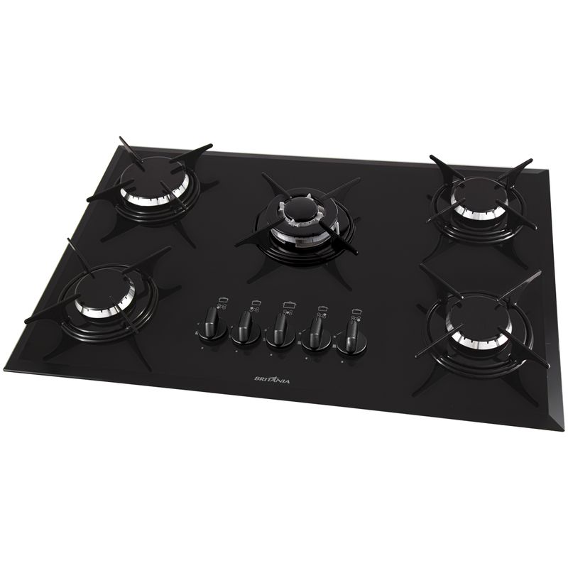 Cooktop-Britania-5-Bocas-Concept-BCT7PTC-Bivolt