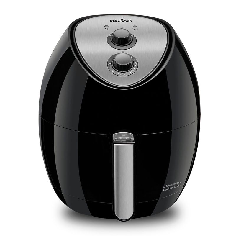 Fritadeira-Air-Fryer-Britania-BFR09P-Inox-32L-1400W-