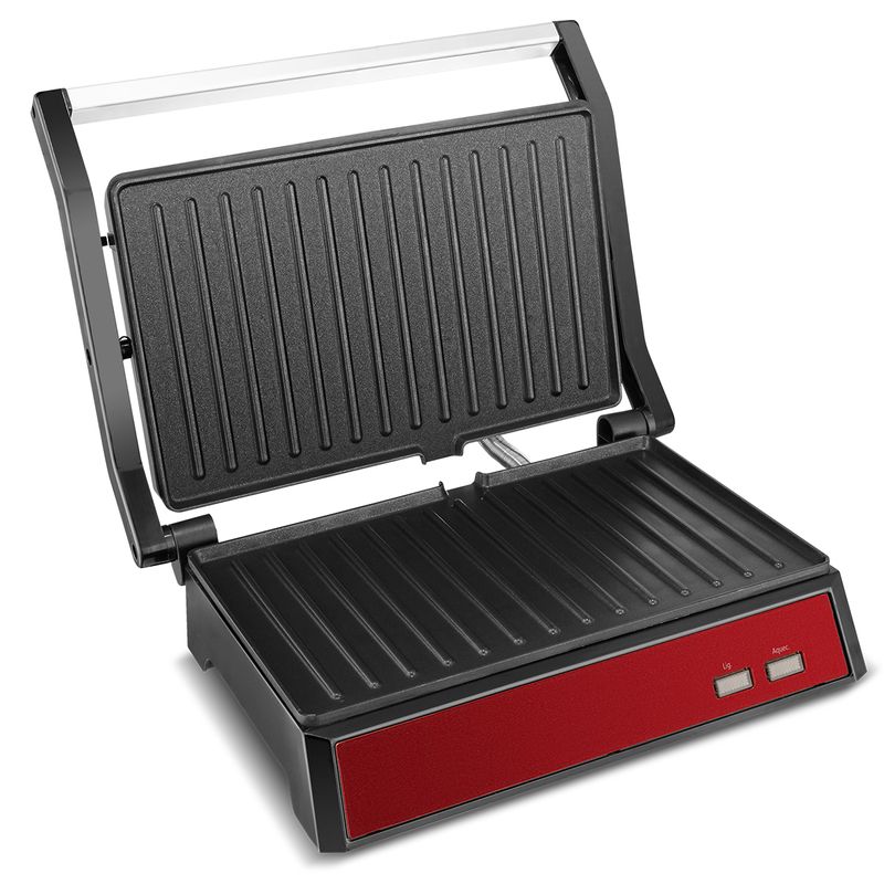 Grill-e-Sanduicheira-Philco-PGR28VI-Inox-Red-2-em-1-1250W