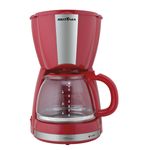 Cafeteira-CP30-Inox-30-Cafezinhos-Vermelha-Britania