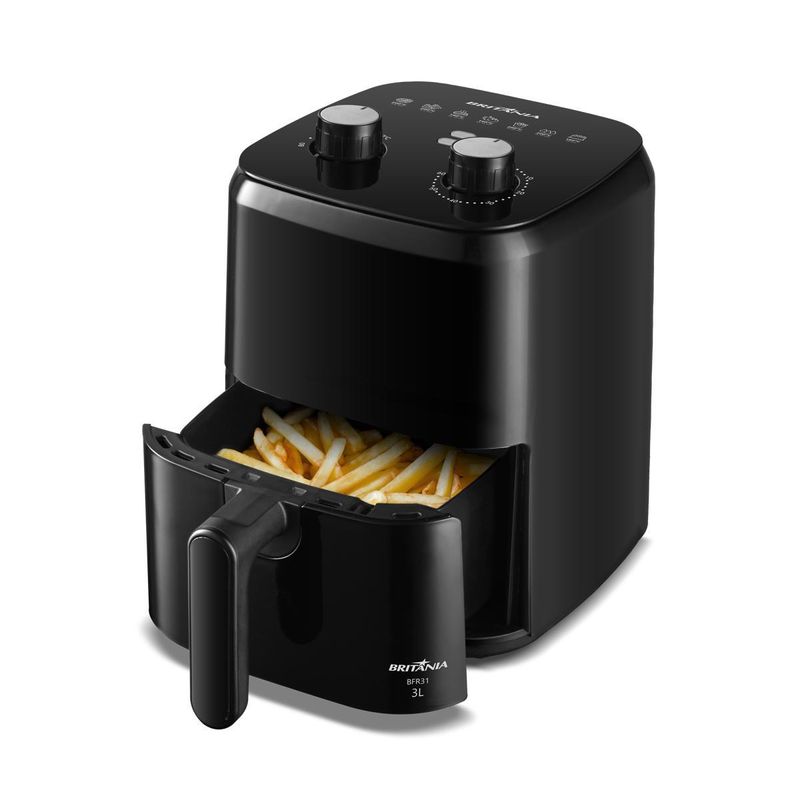 Fritadeira-Air-Fryer-Britania-3L-1300W-BFR31-