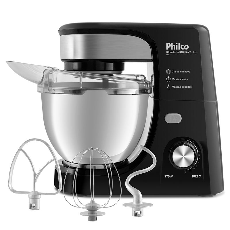 Batedeira-Planetaria-Philco-PBP770PI-Turbo-Inox-775W---Saldao