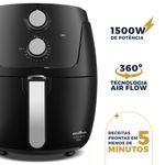 Fritadeira-Air-Fryer-Britania-42L-1500W-BFR37-Dura-Mais