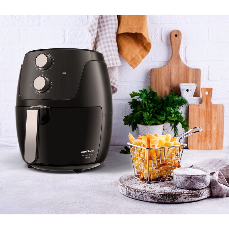 Fritadeira-Air-Fryer-Britania-42L-1500W-BFR37-Dura-Mais