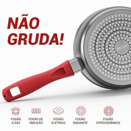 Panela Philco 3L Redstone com Tampa de Vidro PPN22A