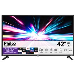 Smart TV 42” Philco PTV42G6FR2CPF Roku TV LED Dolby Audio - Outlet