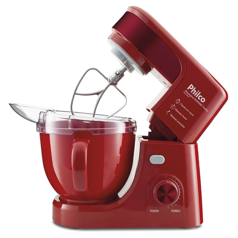 Batedeira-Planetaria-Philco-PHP500V-Vermelha-Turbo-500W---Outlet
