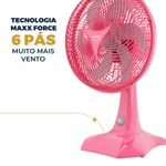 Ventilador-Britania-Rosa-60W-Helice-com-6-Pas-BVT304---Outlet-