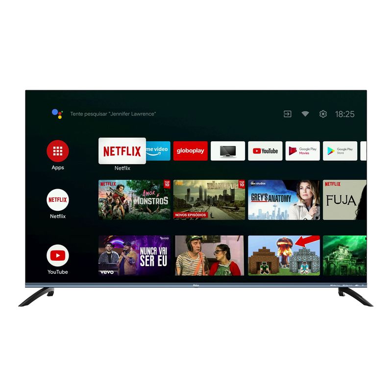 Smart-TV-55”-Philco-4K-PTV55M82AGCIBBL-Android-TV-QLED---Outlet