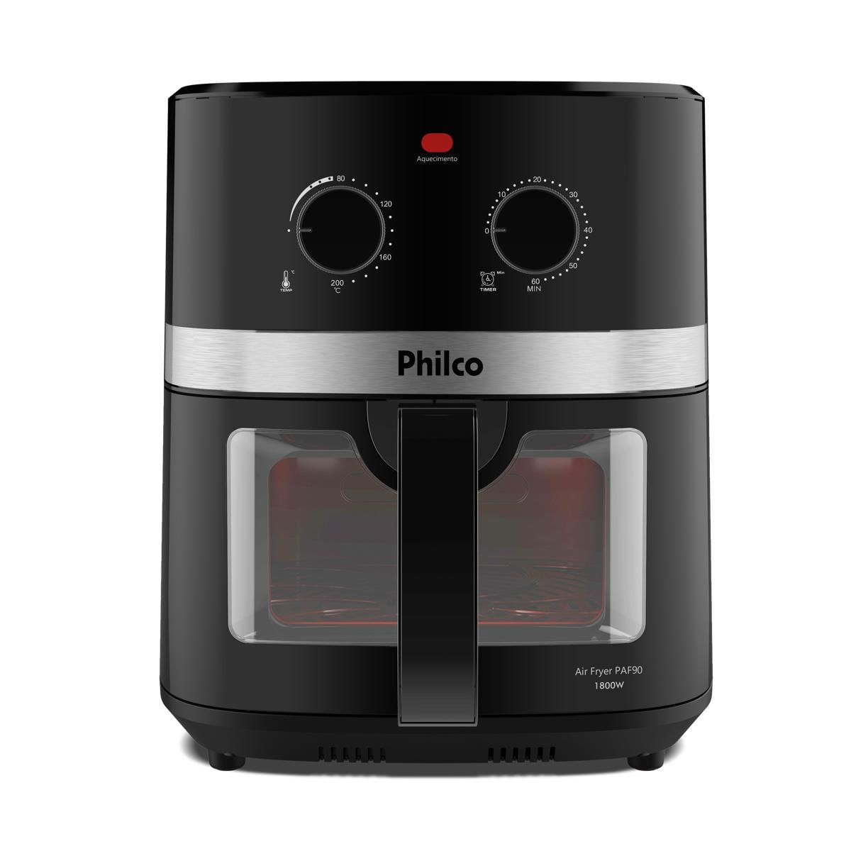 Air Fryer Philco 9L 1800W Visor Glass Redstone PAF90 - Loja Oficial ...
