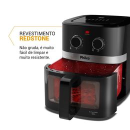 Air Fryer Philco 9L Visor Glass Redstone 1800W PAF90