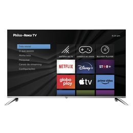 Smart TV 50” Philco PTV50G7PR2CSB 4K Roku TV Led Dolby Audio