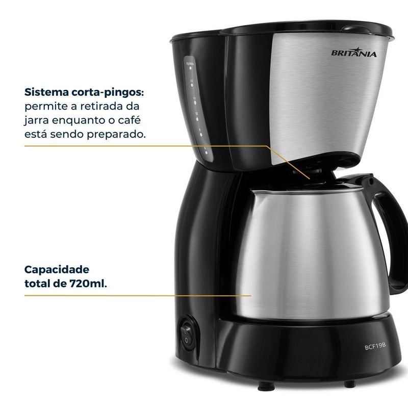 Cafeteira-Britania-18-Cafezinhos-BCF19B-550W