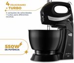 Batedeira-Britania-Diamante-Preta-500W-43L