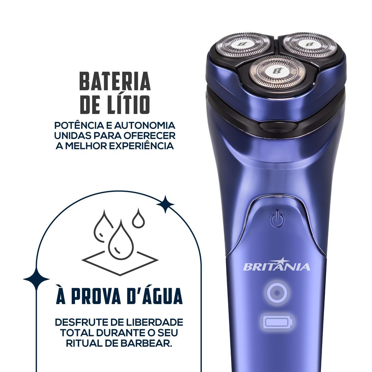 Barbeador Elétrico Britânia À Prova d’Água Bivolt BBA07 - Loja Oficial ...