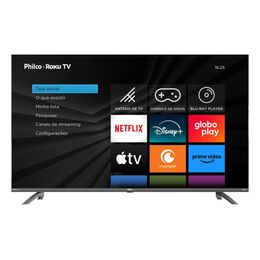 Smart TV 50” Philco PTV50G3ERSGB Led Roku TV Dolby Audio