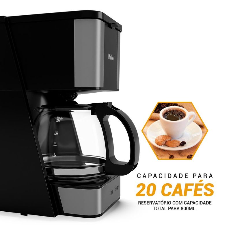 Cafeteira-Philco-PCF20A-720ml-20-Cafezinhos-650W---Outlet