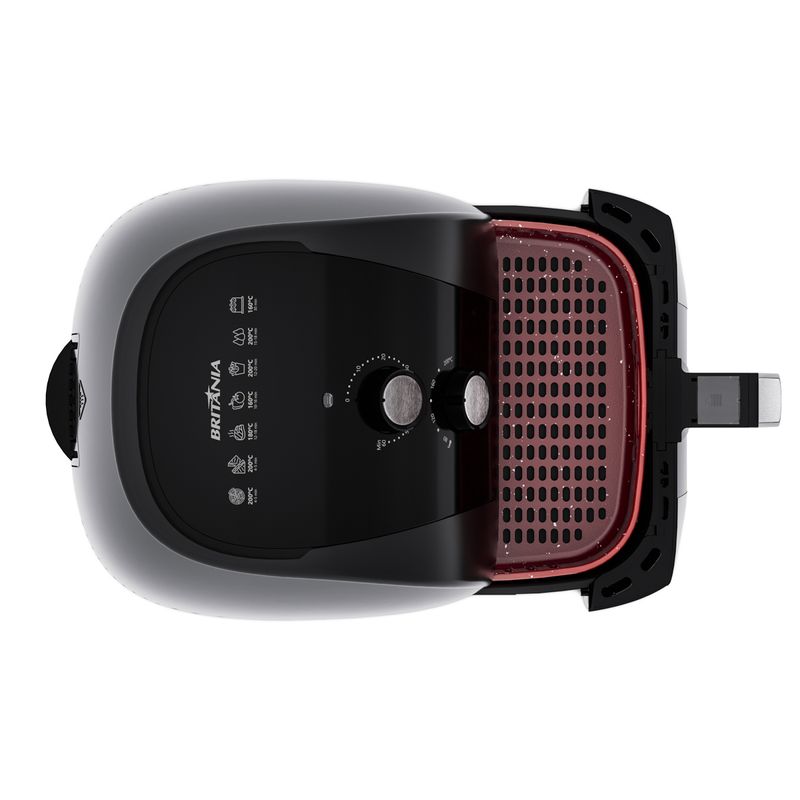 Air-Fryer-Britania-55L-Antiaderente-Redstone-1500W-BFR50---Outlet