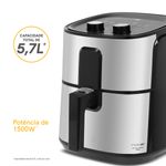 Fritadeira-Air-Fryer-Kitchen-Art-KFR01-Cesto-Quadrado-1500W---Outlet