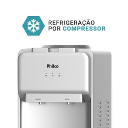 Bebedouro Philco 20L Água Gelada e Natural com Compressor PBE18