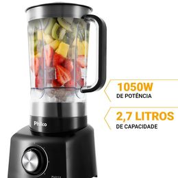 Liquidificador Philco 2,7L 1050W com Filtro PLQ11A