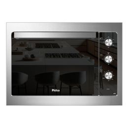 Forno Elétrico de Embutir Philco PFE47E Esmaltado Dupla Resistência 47L