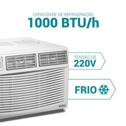 Ar-Condicionado Janela 10000BTUs Philco Frio PAJ10FA