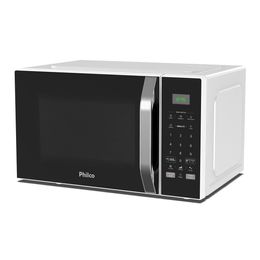 Micro-ondas Philco 25L Preto Função Tira Odor PM27