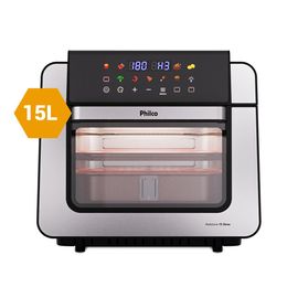 Air Fryer Oven Philco 15L Dupla Resistência 1800W PAF15B