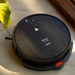 Aspirador Robô Philco 3 em 1 Antiqueda Bivolt MOP PAS26P