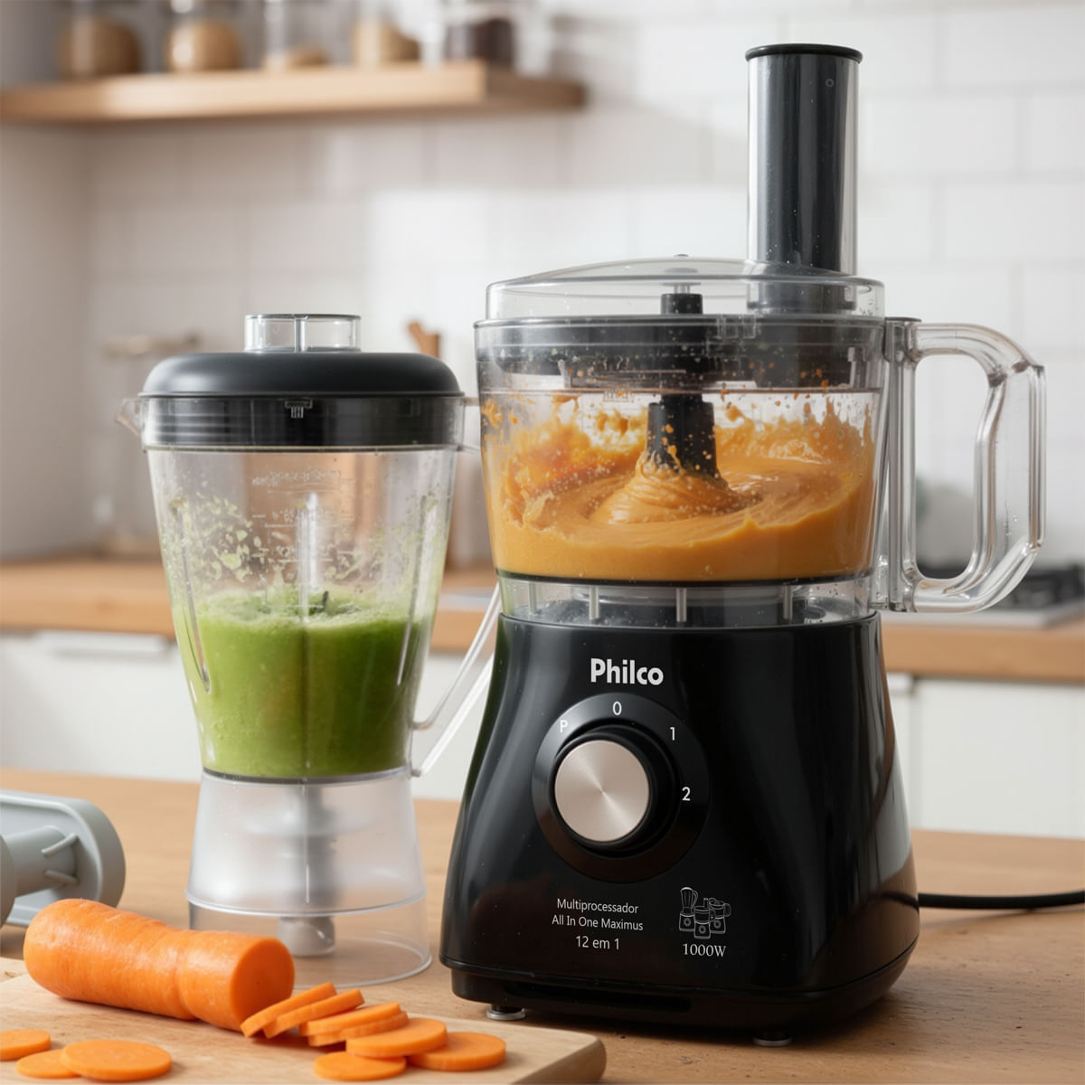 Multiprocessador Philco 1000W 12 em 1 All In One Maximus - Loja