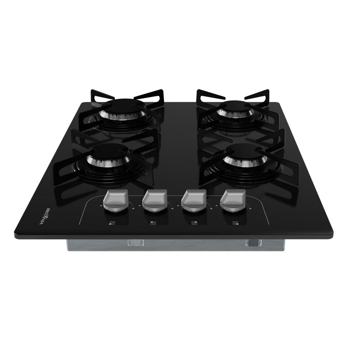 Menor preço em Cooktop a Gás Britânia 4 Bocas BCT4P